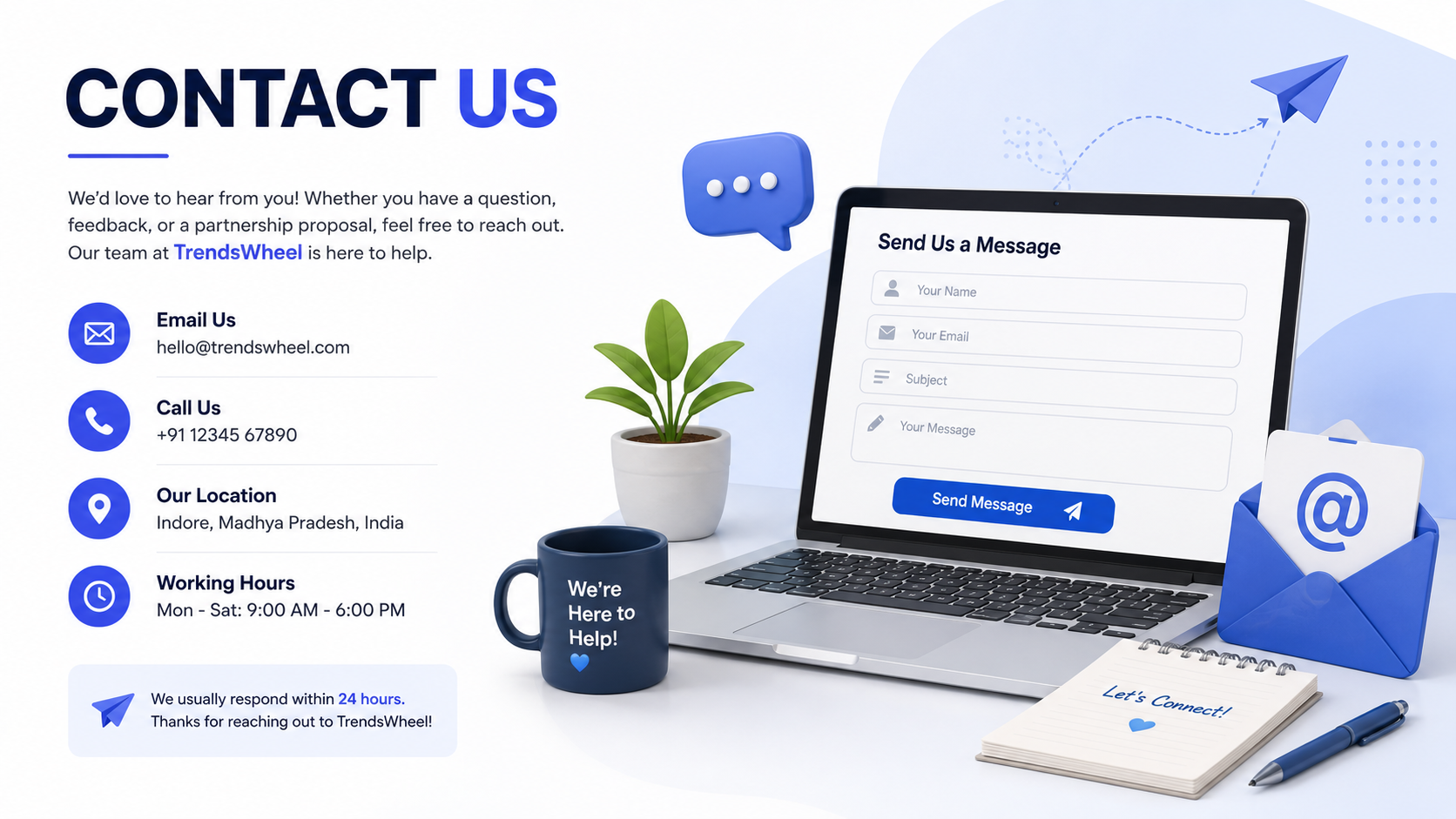 Contact the TrendsWheel team for story tips, advertising, corrections and support