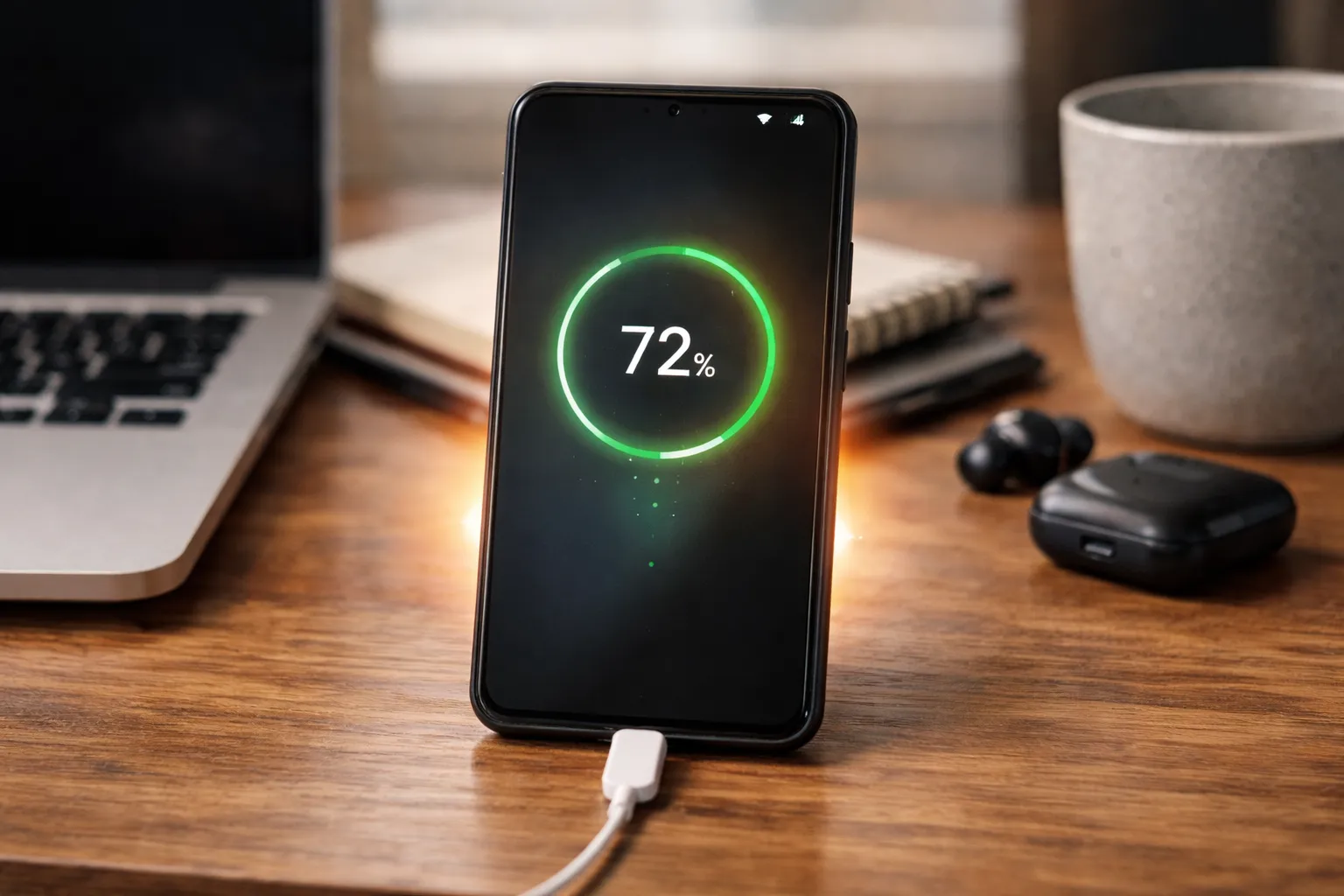 Android phone heating up during charging causing battery degradation