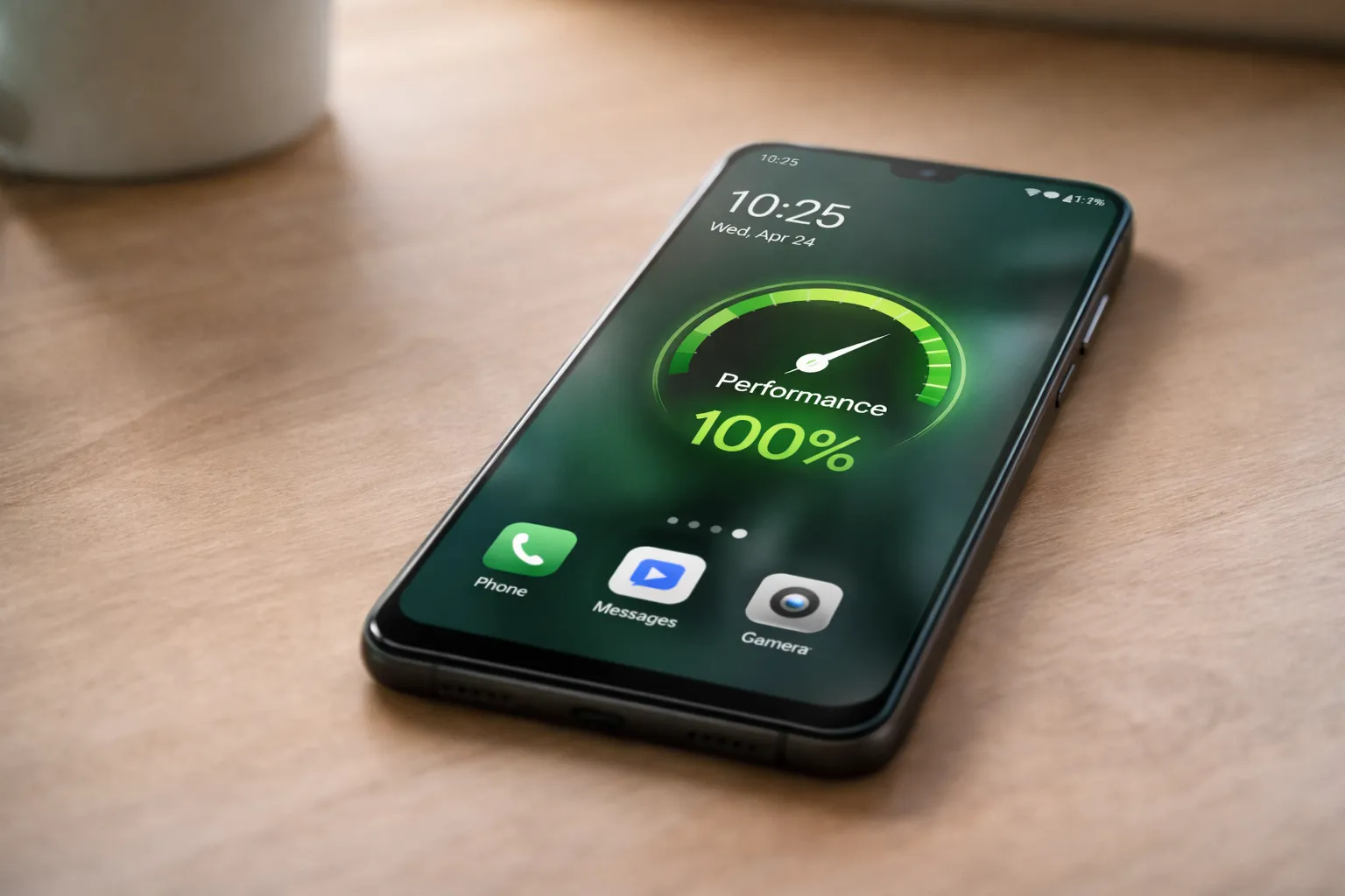 Android phone clean performance after factory reset with minimal apps