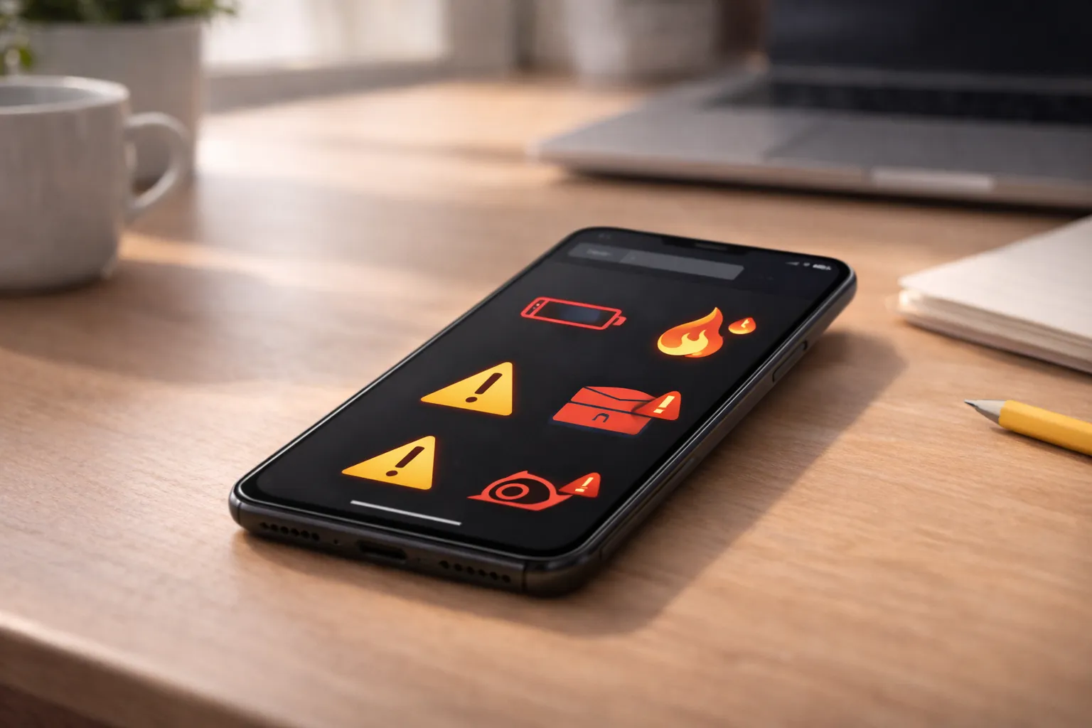 Common Android phone problems like slow performance battery drain and storage issues