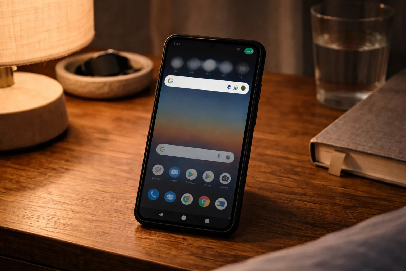 Android privacy indicator showing background camera or microphone access