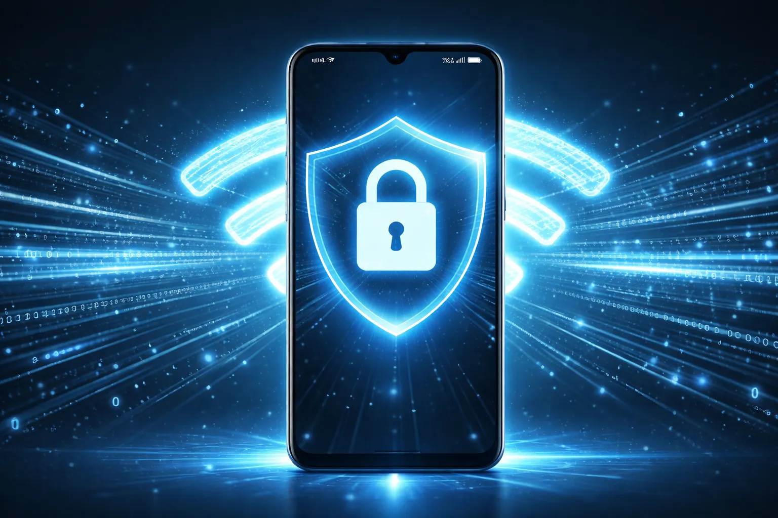 Android encrypted WiFi password security system