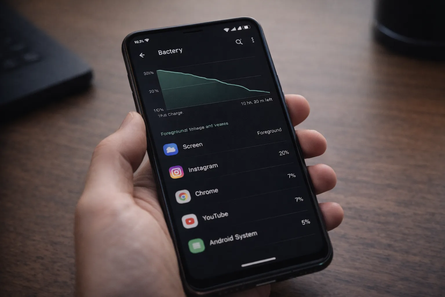 How to check battery draining apps on Android phone