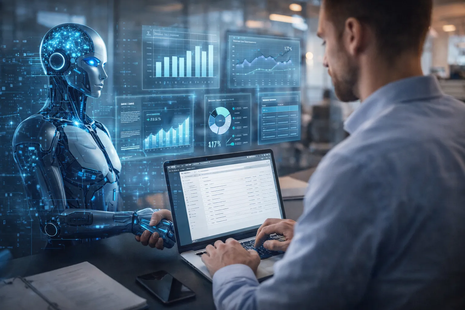 How AI automates repetitive office tasks