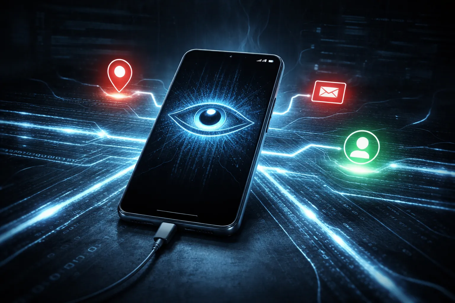 How mobile spyware and phone hacking work in the background