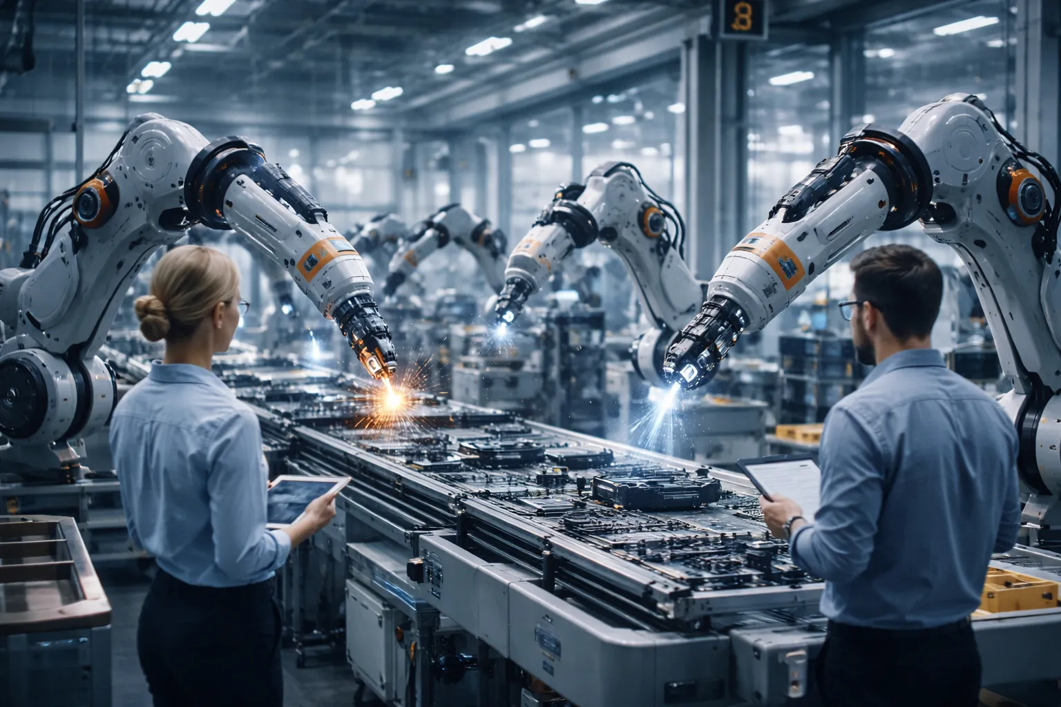 Manufacturing jobs at risk from AI automation