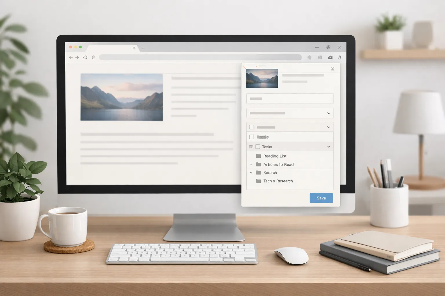 Notion Web Clipper Chrome extension saving articles and research for productivity