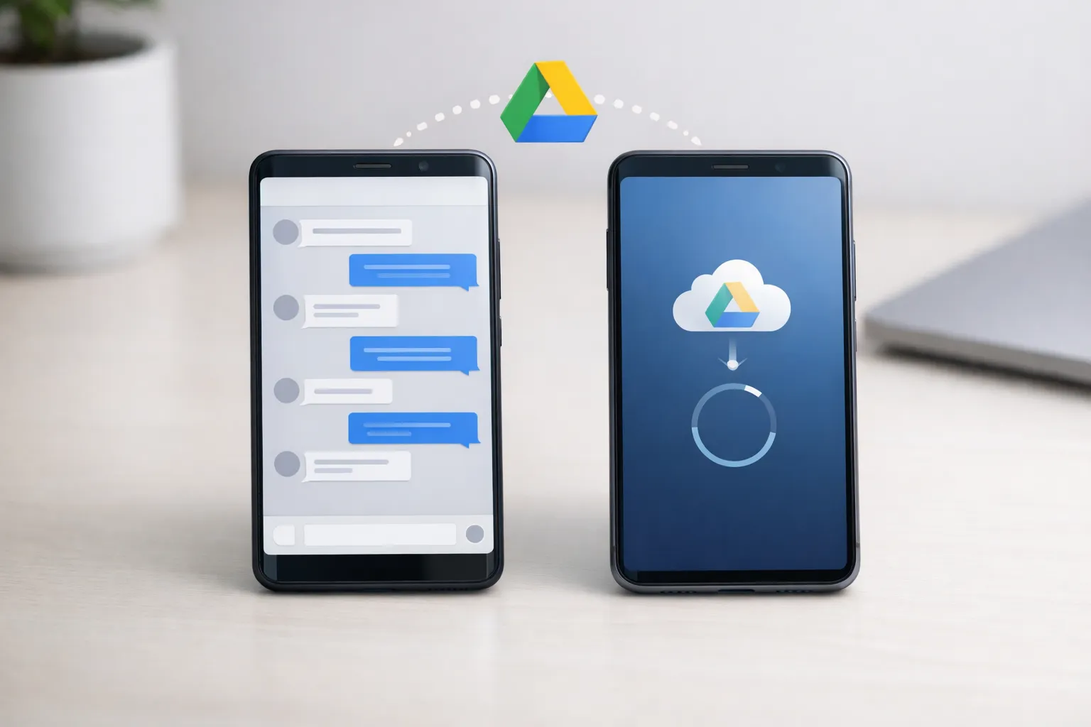Transfer WhatsApp chats from Android to Android using Google Drive backup