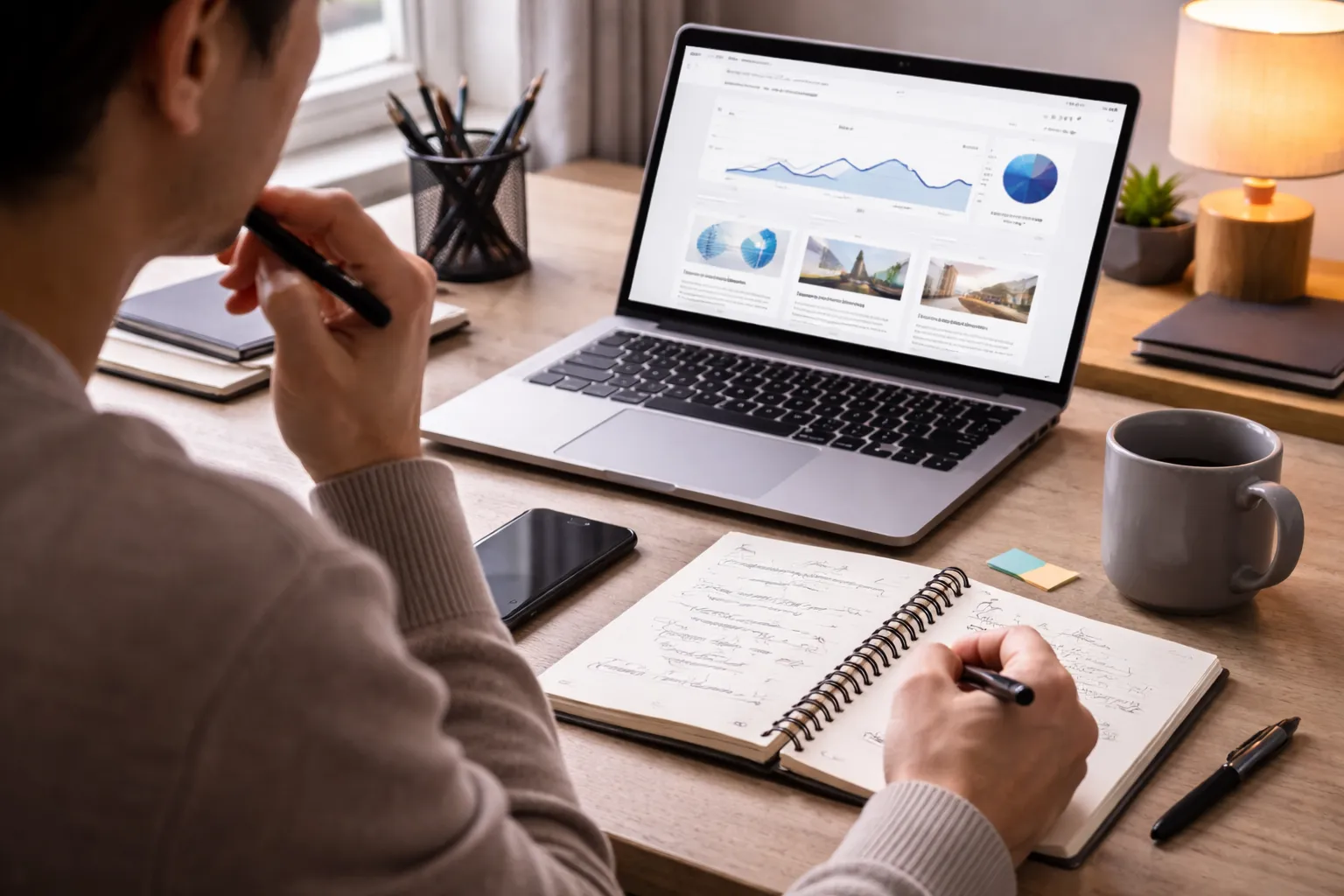 Content creator planning long-term blog growth in 2025