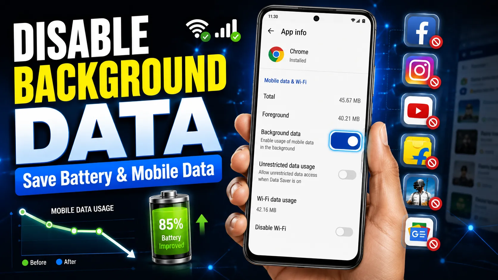 How to Disable Background Data for Individual Apps on Android (2026 Guide)