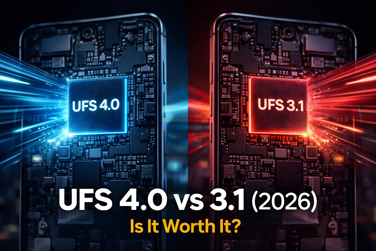 What Is UFS Storage? UFS 3.1 vs UFS 4.0 Difference Explained (2026 Complete Guide)
